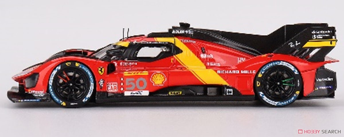 フェラーリ 499P WEC 1000マイル セブリングレース 2023 3位入賞車 #50 Team AF Corse (ミニカー) その他の画像3