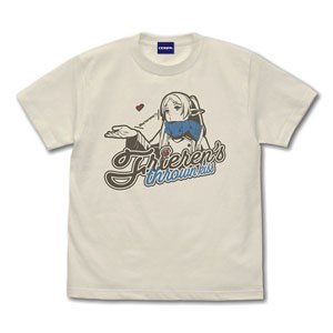 Frieren: Beyond Journeys End Frieren Blow a Kiss T-Shirt Vanilla White S (Anime Toy)