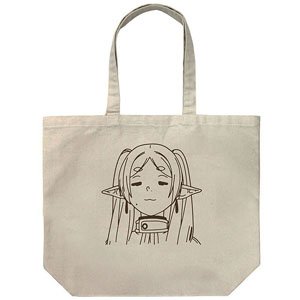 Frieren: Beyond Journeys End Frieren Face Large Tote Natural (Anime Toy)