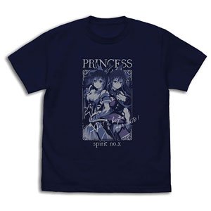 Date A Live V DN [Princess] Tohka Yatogami T-Shirt Navy M (Anime Toy)