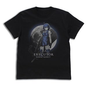 Tsukihime -A Piece of Blue Glass Moon- Executor Burial Agency VII Ciel T-Shirt Black XL (Anime Toy)