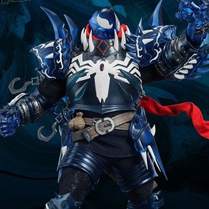 Dynamic Action Heroes #105 - 1/9 Scale Action Figure: Marvel Comics - Venom (Medieval Knight) (Completed)