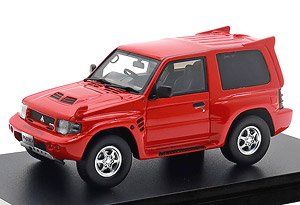 MITSUBISHI PAJERO EVOLUTION (1997) パッションレッド (ミニカー)