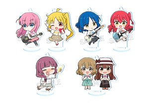 SHELTER x Bocchi the Rock! Acrylic Stand Key Chain A Set (Set of 6) (Anime Toy)