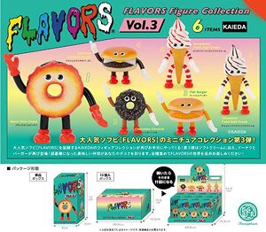 Flavors Figure Collection Vol.3 Box Ver. (Set of 12) (Completed) (Shokugan)