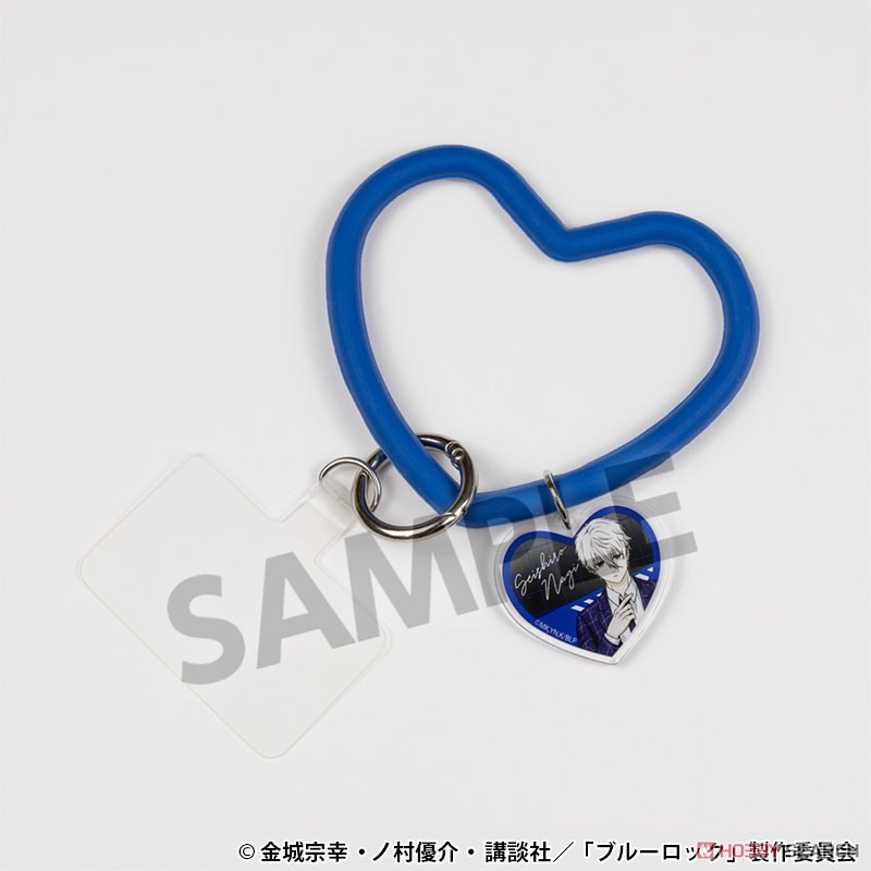 Blue Lock [Especially Illustrated] Smart Phone Silicon Ring w/Charm Seishiro Nagi (Anime Toy) Item picture2