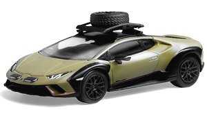 Lamborghini Huracan Sterrato Green Wheel w/Roofrack (Diecast Car)
