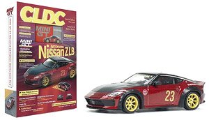 CLDC BOOK w/MGT00737 Nissan ZLB NATION WORKS ジェムレッド, インタビュー 英語版 (ミニカー)