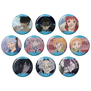Mr. Villain`s Day Off Trading Can Badge (Set of 10) (Anime Toy)