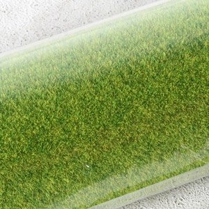 Diorama Mat Yellow Green (600mm x 980mm) (Model Train)