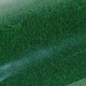Diorama Mat Green (600mm x 980mm) (Model Train)