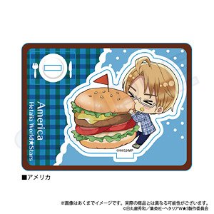 Hetalia: World Stars Mini Chara Stand Yummy! Ver. USA (Anime Toy)