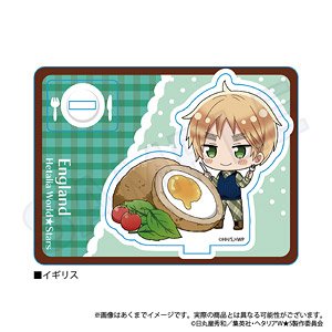 Hetalia: World Stars Mini Chara Stand Yummy! Ver. UK (Anime Toy)