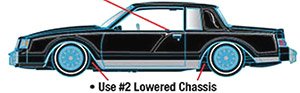 1987 Buick Regal Limited Lowrider Black (Diecast Car)