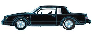 1987 ビュイック グランドナショナル カスタム ブラック (ミニカー)