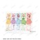 五等分の花嫁 描き下ろし 集合 動物もこもこ着ぐるみver. A5アクリルパネル (キャラクターグッズ) 商品画像1 サムネイル