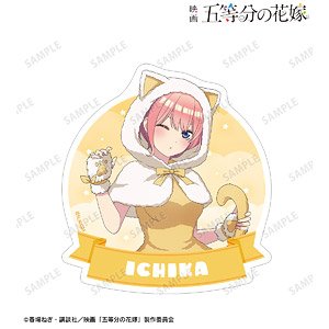 The Quintessential Quintuplets [Especially Illustrated] Ichika Nakano Animal Mokomoko Kigurumi Ver. Travel Sticker (Anime Toy)