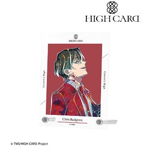 High Card Chris Redgrave Ani-Art A6 Acrylic Panel (Anime Toy)