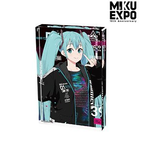 Hatsune Miku Expo 10th Anniversary [Especially Illustrated] Hatsune Miku Tech Fashion Ver. Art by Sohin Acrylic Block (Anime Toy)