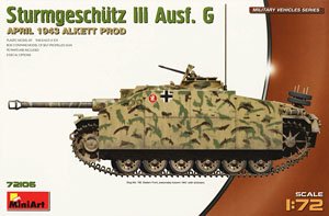 STURMGESCHUTZ III AUSF. G, APRIL 1943 ALKETT PROD. (Plastic model)