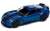 2019 シェビー コルベット Z06 エルクハートレイク (ブルー) (ミニカー) 商品画像1