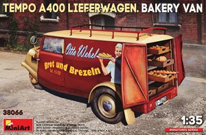 TEMPO A400 LIEFERWAGEN. BAKERY VAN (Plastic model)