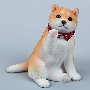 JXK スモール フロッキング 柴犬 D3 (ドール)