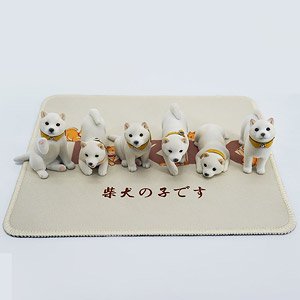 JXK Small Flocking Shiba Inu Set G2 (Fashion Doll)