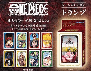 One Piece Scene ga Ippai Playing Cards Straw Hat Crew Ver. 2nd log (Anime Toy)