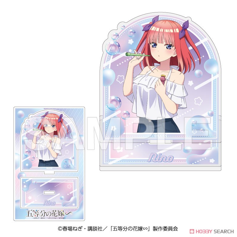 五等分の花嫁∽ デザインアクリルスタンド 【中野二乃】 シャボンStyle (キャラクターグッズ) 商品画像1