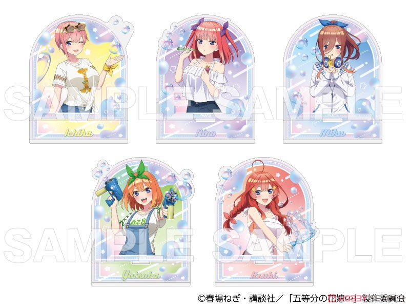 五等分の花嫁∽ デザインアクリルスタンド 【中野二乃】 シャボンStyle (キャラクターグッズ) その他の画像1