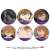 Detective Conan Scene Picture Trading Hologram Can Badge Ai Haibara collection Vol.3 (Set of 6) (Anime Toy) Item picture1