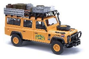 (HO) ランドローバー ディフェンダー Camel Trophy (鉄道模型)