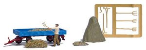 (HO) Hay Harvest (Model Train)