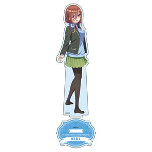 The Quintessential Quintuplets Specials [Especially Illustrated] Big Acrylic Stand Miku (Stairs Ver.) (Anime Toy)