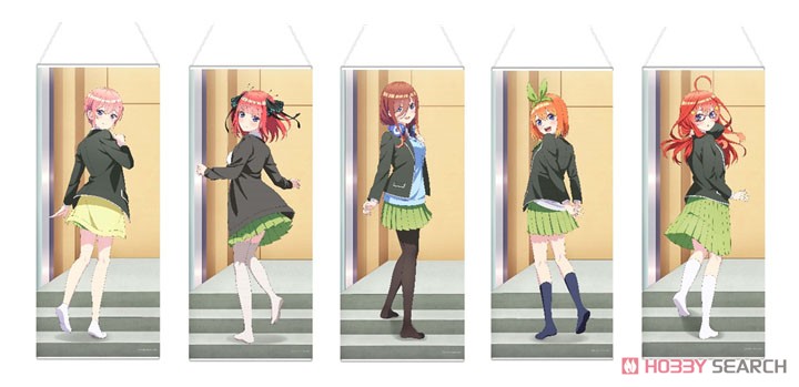 五等分の花嫁∽ 【描き下ろし】 BIGタペストリー 五月(階段見返りVer.) (キャラクターグッズ) その他の画像1