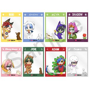 [SK8 the Infinity] Trading Photo Card #2 PART (Set of 8) (Anime Toy)