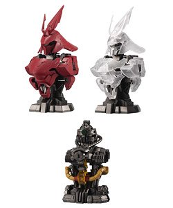 Mobile Suit Gundam MS Mechanical Bust 07 MSN-04 Sazabi (Set of 6) (Completed)