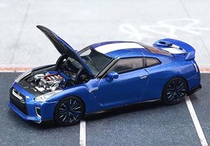 Nissan GT-R(R35) 50th Anniversary Wangan Blue (ミニカー)