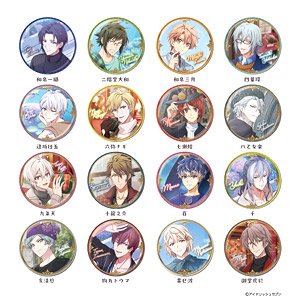 Idolish 7 Trading Can Badge -2024 Calendar Ver. - (Set of 16) (Anime Toy)