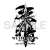 TVアニメ『シャングリラ・フロンティア』 墓守のウェザエモン Tシャツ WHITE L (キャラクターグッズ) 商品画像2