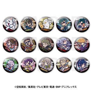 [Gin Tama] eToon Trading Metallic Can Badge Vol.2 (Set of 15) (Anime Toy)