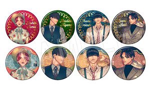Yakuza Fiance: Raise wa Tanin ga Ii Trading Gilding Style Mat Can Badge Dhole Ver. (Set of 8) (Anime Toy)