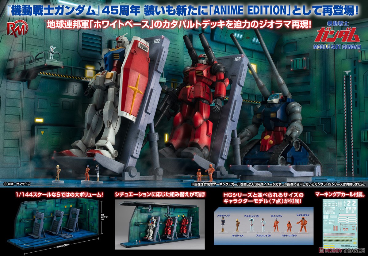 Realistic Model Series Mobile Suit Gundam (for 1/144 HG Series) White Base (Completed) その他の画像9
