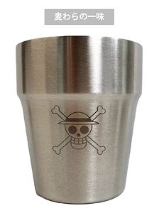 One Piece Stainless Mug Cup Straw Hat Crew (Anime Toy)
