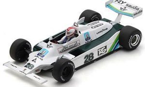 Williams FW07 No.28 Winner British GP 1979 Clay Regazzoni (ミニカー)