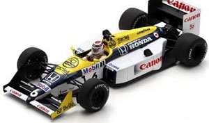 Williams FW11B No.6 Winner Italian GP 1987 Nelson Piquet (ミニカー)