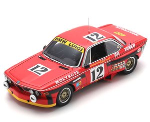 BMW 3.0 CSI No.12 Winner 24H Spa 1974 J.Xhenceval - A.Peltier - P.Dieudonne (Diecast Car)