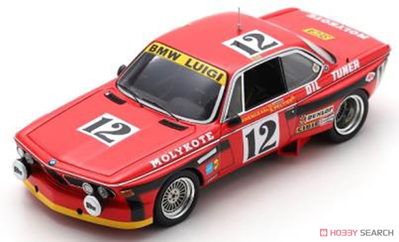 BMW 3.0 CSI No.12 Winner 24H Spa 1974 J.Xhenceval - A.Peltier - P.Dieudonne (ミニカー) 商品画像1