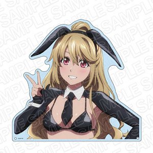Strike the Blood Final Extra Large Die-cut Acrylic Board Asagi Aiba Reverse Bunny Ver. (Anime Toy)